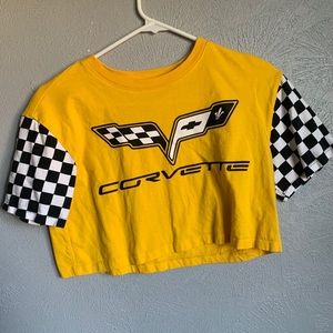 Corvette crop top